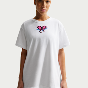 nike slam Женская теннисная футболка dri fit