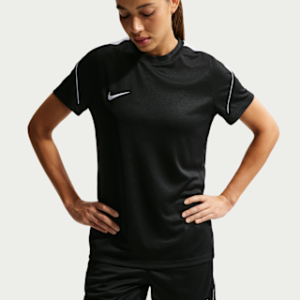 nike strike Женская футбольная футболка с короткими рукавами dri fit