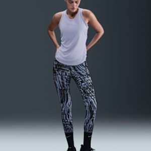 Home nike swift Женские беговые леггинсы с высокой талией 7/8 и принтом