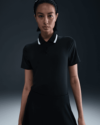 nike tour Женская рубашка поло для гольфа с короткими рукавами dri fit nike tour Женская рубашка поло для гольфа с короткими рукавами dri fit