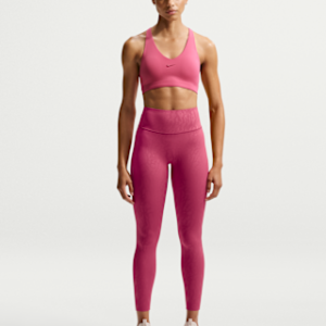 Home nike universa Женские леггинсы размером 7/8 с высокой талией и принтом без переднего шва