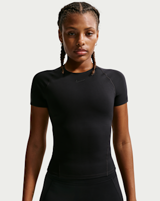 nike universa Женский топ с короткими рукавами dri fit nike universa Женский топ с короткими рукавами dri fit
