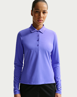 nike golf club Женская футболка поло для гольфа с длинными рукавами dri fit uv nike golf club Женская футболка поло для гольфа с длинными рукавами dri fit uv