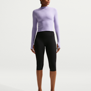 Home nike zenvy Женские леггинсы капри с высокой талией
