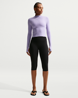 nike zenvy Женские леггинсы капри с высокой талией nike zenvy Женские леггинсы капри с высокой талией