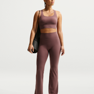 Home nike zenvy Женские расклешенные леггинсы с высокой талией без переднего шва
