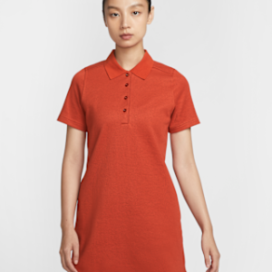 Home nike Женское платье поло для гольфа