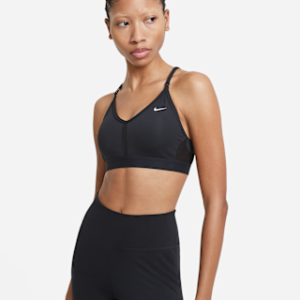 nike indy Женский спортивный бюстгальтер с v образным вырезом и мягкой подкладкой