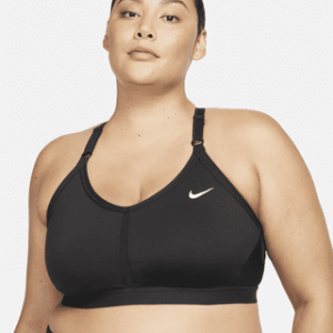 Home nike indy Женский спортивный бюстгальтер с v образным вырезом и мягкой подкладкой (большие размеры)
