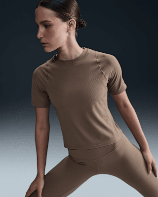 nike zenvy rib Женский топ с короткими рукавами dri fit nike zenvy rib Женский топ с короткими рукавами dri fit