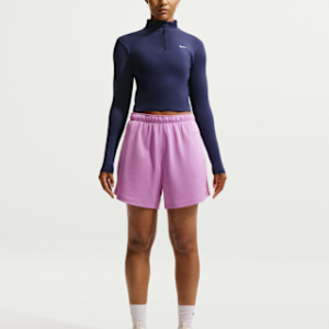 nike attack Женские шорты dri fit со средней посадкой (4 дюйма)