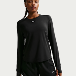 nike one classic Женский топ с длинными рукавами dri fit