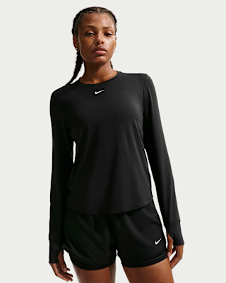 nike one classic Женский топ с длинными рукавами dri fit nike one classic Женский топ с длинными рукавами dri fit