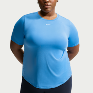 nike one classic Женский топ с короткими рукавами dri fit (большие размеры)
