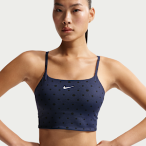Home nike one Женский спортивный бюстгальтер с мягкой подкладкой и принтом