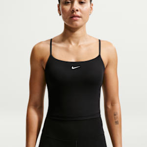 nike one Женский регулируемый спортивный бюстгальтер со средней поддержкой и мягкой подкладкой.