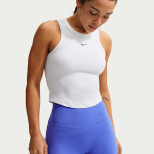 nike one fitted Женская укороченная майка dri fit