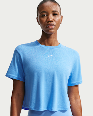 nike one relaxed Женский укороченный топ с короткими рукавами dri fit nike one relaxed Женский укороченный топ с короткими рукавами dri fit