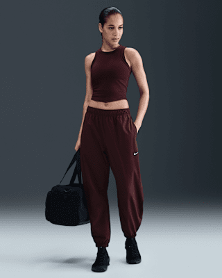 nike one Женские брюки из тканого материала с высокой талией nike one Женские брюки из тканого материала с высокой талией