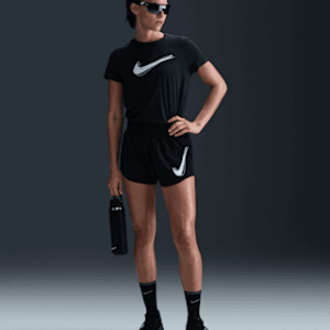 nike one Женские шорты для бега dri fit со средней посадкой и короткой подкладкой