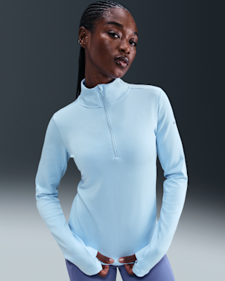 nike one Женский средний слой therma fit с молнией 1/2 nike one Женский средний слой therma fit с молнией 1/2
