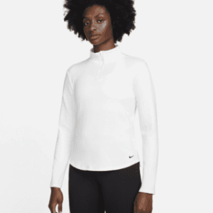 nike therma fit one Женский топ с длинными рукавами и молнией 1/2