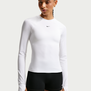 nike pro Женский топ с длинными рукавами dri fit