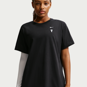 nike Женская баскетбольная футболка с короткими рукавами