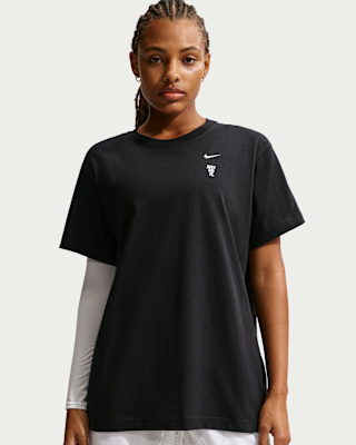 nike Женская баскетбольная футболка с короткими рукавами nike Женская баскетбольная футболка с короткими рукавами