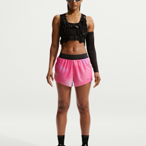 nike swift Женские шорты для бега dri fit со средней посадкой 2,5 дюйма и короткой подкладкой