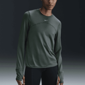 nike dri fit swift element uv Женская беговая футболка с круглым вырезом