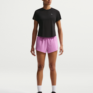 nike swift breathe Женские шорты для бега dri fit со средней посадкой 2,5 дюйма и короткой подкладкой