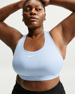 nike swoosh medium support Женский спортивный бюстгальтер с мягкой подкладкой (большие размеры) nike swoosh medium support Женский спортивный бюстгальтер с мягкой подкладкой (большие размеры)