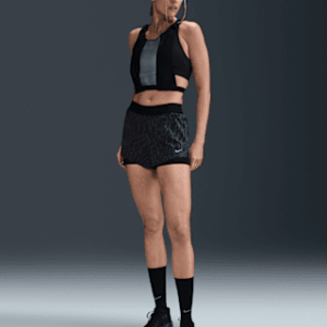 nike swift Женские беговые шорты 2 в 1 со средней посадкой dri fit с принтом