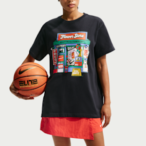 nike Женская футболка оверсайз с рисунком