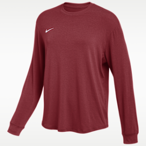 nike one Женский свободный топ с длинными рукавами (на складе)