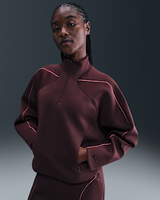 nike universa Женский топ dri fit с молнией 1/4 nike universa Женский топ dri fit с молнией 1/4
