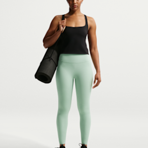 Витрина nike zenvy Женские леггинсы 7/8 с высокой талией без переднего шва