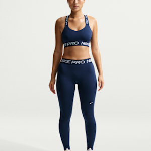 Home nike pro Женские леггинсы в полный рост со средней посадкой
