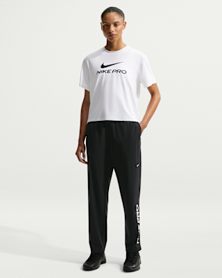 nike pro 365 Женские тканые брюки dri fit со средней посадкой nike pro 365 Женские тканые брюки dri fit со средней посадкой