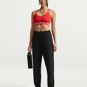 nike pro Женские тканые брюки во всю длину со средней посадкой dri fit