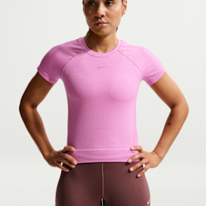 nike pro seamless Женская футболка dri fit
