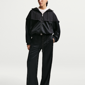 nike sportswear Женские свободные брюки со средней посадкой и защипами на поясе