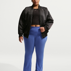 Home nike sportswear chill knit Женские брюки в рубчик со средней посадкой (большие размеры)