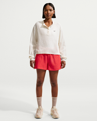 nike sportswear chill waffle Женские свободные шорты со средней посадкой nike sportswear chill waffle Женские свободные шорты со средней посадкой