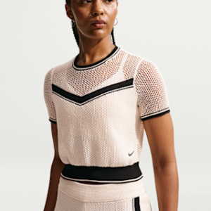 nike sportswear chill knit Женский облегающий укороченный топ