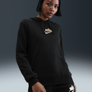Витрина nike sportswear club Женский пуловер с капюшоном из флиса