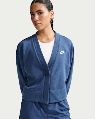 nike sportswear club fleece Женский свободный кардиган nike sportswear club fleece Женский свободный кардиган