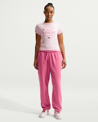 nike sportswear club fleece Женские спортивные штаны оверсайз со средней посадкой nike sportswear club fleece Женские спортивные штаны оверсайз со средней посадкой