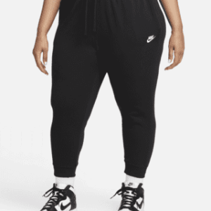 nike sportswear club fleece Женские джоггеры со средней посадкой (большие размеры)